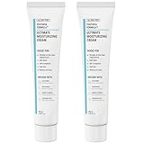 2 cremas faciales hidratantes de 3.4 fl oz, hidratante e iluminador Centella, niacinamida, ácido hialurónico, crema para ojos de colágeno para mujeres y hombres Centella