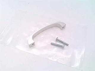 GRAINGER APPROVED VENDOR 1VZW1 Steel, 3/4 in Grip Length, Threaded Handle, Pull Handle, Satin Finish