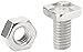 ALM Manufacturing GH004 Square Glaze Bolts & Nuts x 20