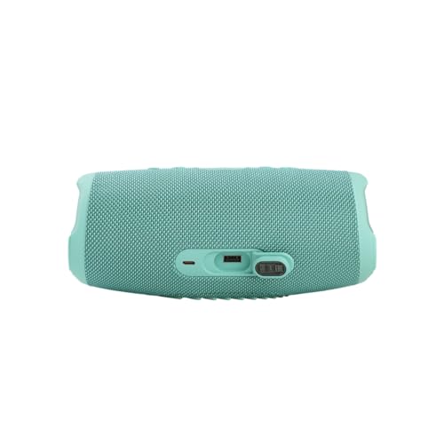 Image of JBL Charge 5, Wireless Portable Bluetooth Speaker Pro Sound, 20 Hrs Playtime, Powerful Bass Radiators, Built-in 7500mAh Powerbank, PartyBoost, IP67 Water & Dustproof (Without Mic, Teal)