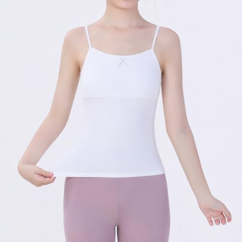 Image of Training Bras for Girls Tank Tops Built in Bra for 7-14 Years