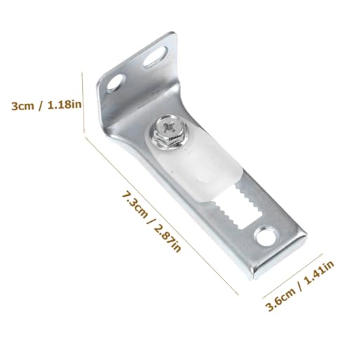 Kit de Herrajes para Puertas Bifold HOMSFOU para Reparación de Puertas Correderas de Clóset miniatura 2