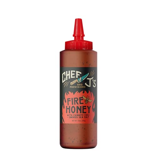 Chef J's BBQ Provisions Fire Honey con Chile Chimayo 12 oz