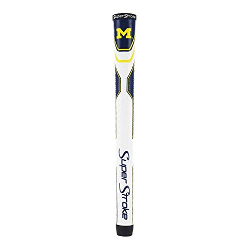 NCAA Michigan Wolverines Unisex NCAA Traxion Tour Golf Club Grip (Standard)NCAA Traxion Tour Golf Club Grip (Standard), Blue Yellow, Standard