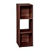 ClosetMaid 1028 Cubeicals Organizer, 3-Cube, Dark Cherry