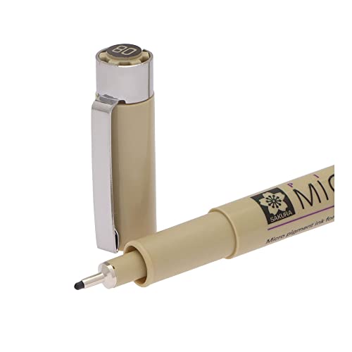 SAKURA Caneta Pigma Micron 12 0,7 mm Blac Notion, preta