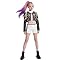 Girls 3 Piece Idol Singer Costume Set with Star Emblem Chain Graphic Demon Cosplay Hunters Costume for Kids Halloween Costumes Performance EN174M