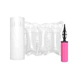 Hijelyn Air Pillows for Shipping with Pump Packaging Air Bags 200 Count Inflatable Shipping Supplies Box...