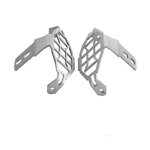 Evita piedras en faros con este protector de rejilla F850GS F650GS plata