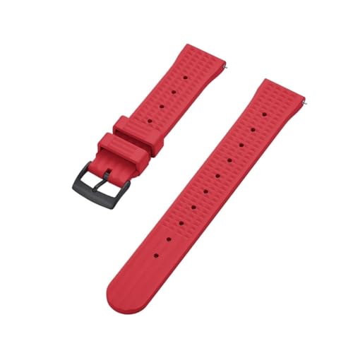 Bracelet de montre haut de gamme en caoutchouc fluoré résistant