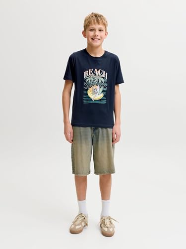 T shirt enfant Jack & Jones 192745VTPE26 - vue 9