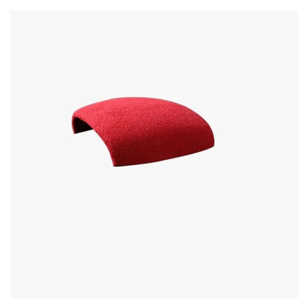 HYASDBWE for Kia for KX5 16-21 for Rio for K2 for Sportage for Optima for K5 Suede Car Gear Lever Shift Protection Cove Shift Sleeve Gear Shifter Parts(Red)