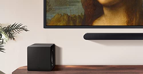 Image of SAMSUNG SWA-W510 Subwoofer for S Series Soundbar with Powerful Bass, Wireless, Unibody Design, Compact 6.5 inch Size, 2022, Black