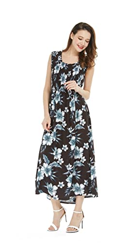 Image of Hawaii Hangover Family Matching Hawaiian Clothes, Midnight Bloom | Family matching Hawaiian outfits, Midnight Bloom, lightweight rayon, machine washable, tropical floral print, luaus, cruises