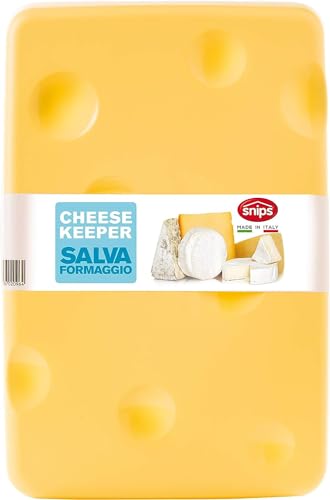 Snips Cheese Saver 3 LT, Cheese Container for Fridge Cheese Box With Grid 24.5x16.5x10.5 Cm, Yellow Colour, Made In Italy, Bpa Free - Image 3