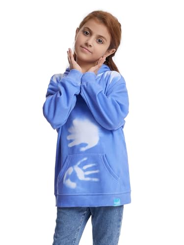 Unisex Children Color Changing Casual Hoodie Heat Reactive Boys and Girls Fashion Sweatshirt