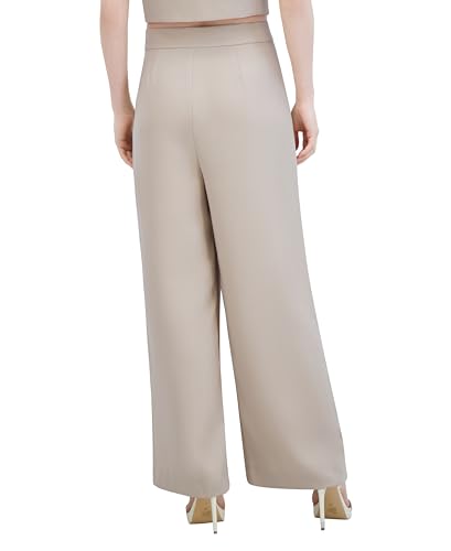 Women's Pleated Wide Leg Pants3