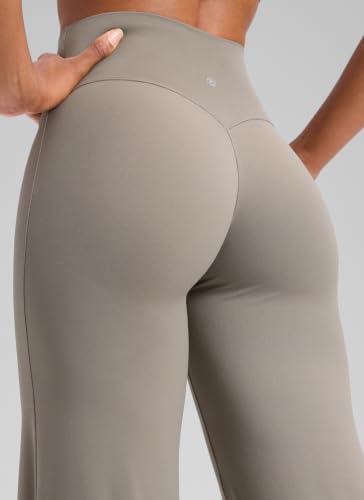 Image of CRZ YOGA Softretch Wide Leg Pants 28 inch /30 inch /32 inch | No Front Seam, Ultimate Comfort, Next to Skin, Yoga, Casual, High Waisted, for Women