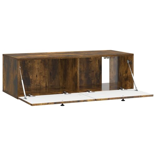 Meuble bas minimaliste flottant pour cacher les câbles TV - 4