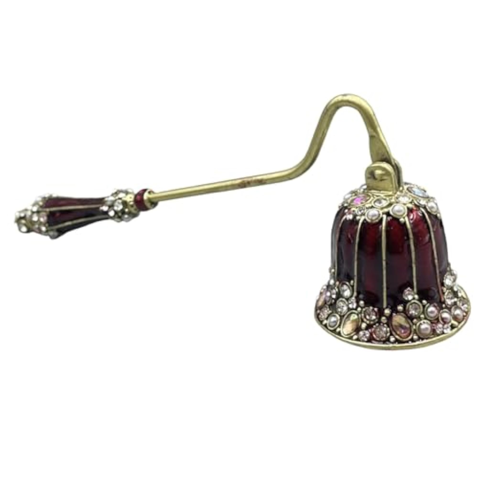 Unique Dark Red Candle Snuffer Wick Extinguisher