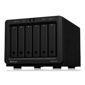 Synology Disk Station DS620slim – NAS server – 6 bays – SATA 6Gb/s – RAID 0, 1, 5, 6, 10, JBOD – RAM 2 GB – Gigabit…