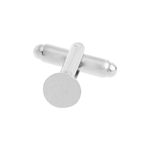 FunnyDay Piercings Clásicos 10 Pzas Hombre Plateados miniatura 7