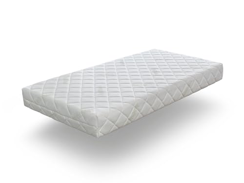 DORMISSIMO Colchon Cama Infantil 80X160 Delta Soja Altura18 CM De Funda con viscoelástica Tejido Bamboo