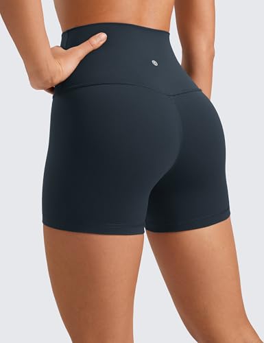 Image of CRZ YOGA Butterluxe Biker Shorts 4 inch | Extremely Soft, Gentle Compression, Yoga, High Waisted, for Women
