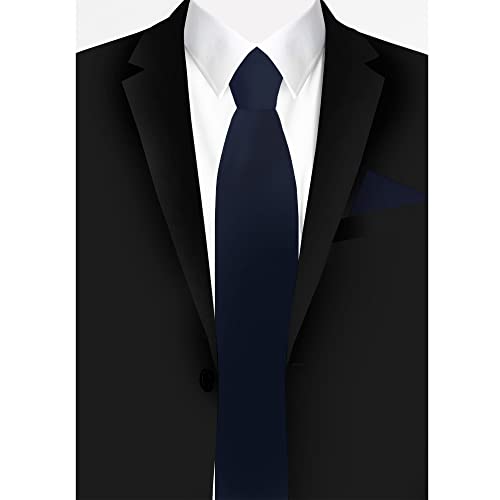 Image of Jacob Alexander Men's Pocket Square Solid Color Handkerchief