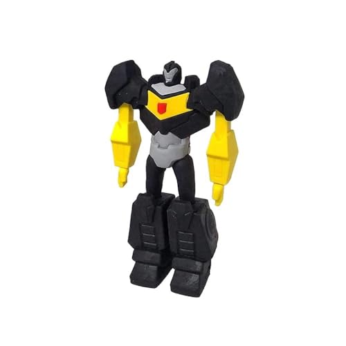 Image of SUPER TOY Robot Shape Eraser for Kids | 3D Transformer Style Puzzle Eraser | Cute Cartoon Rubber Eraser for School Stationery, Birthday Return Gift for Boys & Girls