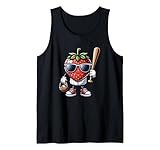Photo Gallery fragola baseball fresca e divertente canotta Photo Gallery fragola baseball fresca e divertente canotta