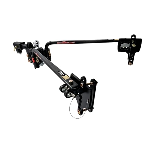 Camco Eaz-Lift ReCurve R6 1000lb Camper/RV Weight Distribution Hitch -Features Premium Adaptive Sway Control & 2-5/16" Hitch Ball w/15,000lb Max Rating - 1200lb Max Tongue Weight Rating (48733)