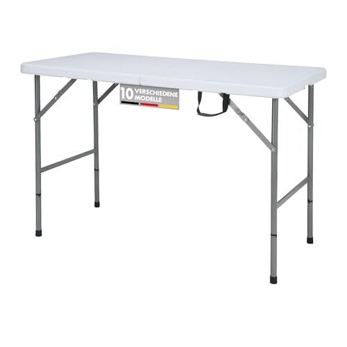 Floordirekt - Klapptisch 3-teilig, Tapeziertisch klappbar, Multifunktionstisch Camping Tisch, ideal