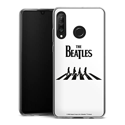 Coque Slim Compatible avec Huawei P30 Lite Premium Coque Ultra Fine Coque en Silicone Ultra Fine The Beatles Abbey Road… - Les Beatles, Paul McCartney, John Lennon, RIngo Starr, George Harrison Coque Slim Compatible avec Huawei P30 Lite Premium Coque Ultra Fine Coque en Silicone Ultra Fine The Beatles Abbey Road…