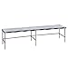 Advance Tabco TSPT-248 Poly Top Work Table 24" x 96" - Open Base