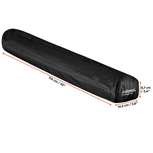 celexon 80inch Projector-Screen with Stand, Indoor Outdoor Portable Projection-Screen for Home Theater, 4K HD 16:9 Projection-Screen Wrinkle-Free Design