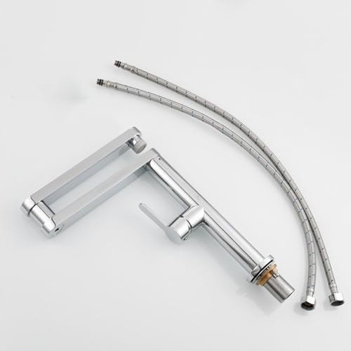 Robinet de cuisine pliable pour évier sous fenêtre mitigeur noir LWX - 2