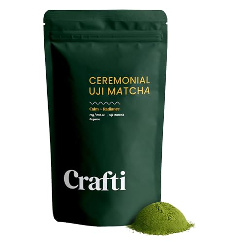Crafti Ceremonial Grade Matcha Powder