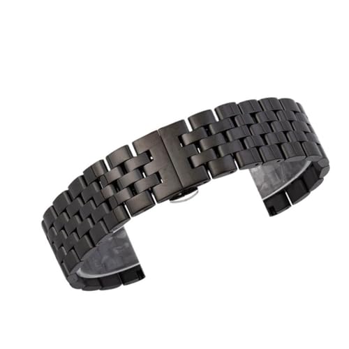 Bracelet montre 18mm acier inoxydable parfait pour le bureau et les sorties