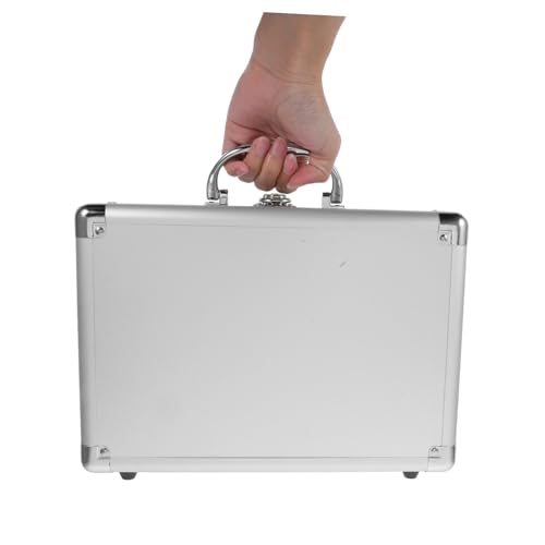 Aluminum Alloy Hardshell Suitcase Tool Case Makeup Storage Box Briefcase for Men4