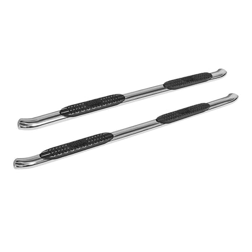 Westin 21-22670 PRO TRAXX 4 Oval Nerf Bars fits 2005-2023 Tacoma Access Cab Polished Pair