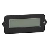 Monitor de capacidad de la batería, ABS compacto para autocaravanas (3 unidades)