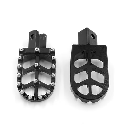 Pédale Repose-Pieds Moto Tout-Terrain Pit Bike CNC pour CR CRF 125 250 450R 500 : kit de pédales.