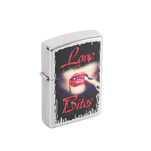 Zippo Briquets Argent Love 21B006 accessoire de poche pour les sorties