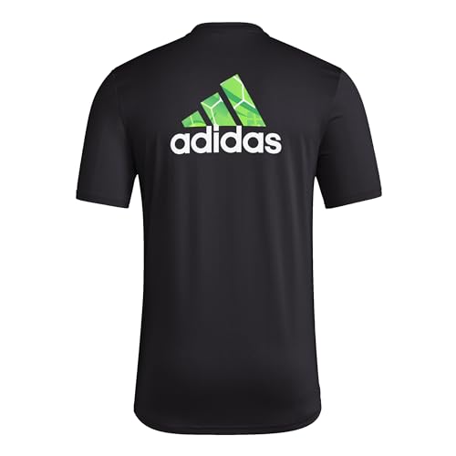 Image of adidas Men's Inter Miami CF Local Pop Short Sleeve Pre-Game T-Shirt