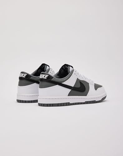 Nike Dunk Low Grade-School (HJ9202-100, White/Black)3