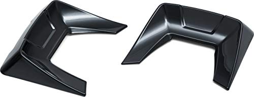 Kuryakyn Speedform Spoilers para tapa de alforja, negro brillante miniatura 1