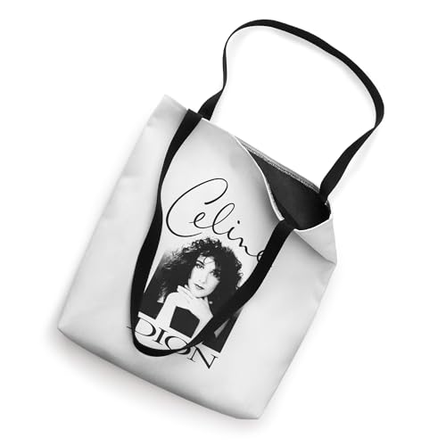 Bolso tote oficial de Celine Dion con foto en blanco y negro miniatura 2