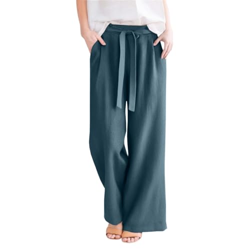 Pantalon à jambes larges contre la chaleur pour un confort estival