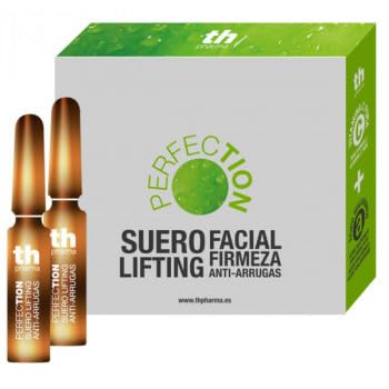 TAHE TH Pharma Perfection Facial Lifting Serum with Pure Vitamin C, Anti-Wrinkle Firming Treatment, 15 Ampoules x 2ml